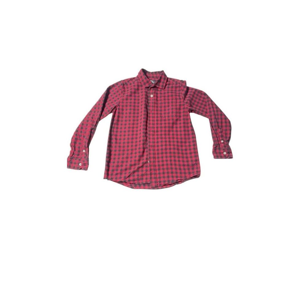 The Childrens Place Boys Youth  Black Plaid Size 10-12